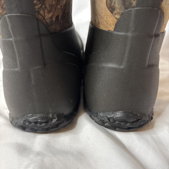 Redhead Youth Kids Boys Size 5 Camo Outdoor Utility Waterproof Rubber Boots - Picture 7 of 9